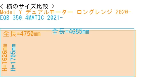 #Model Y デュアルモーター ロングレンジ 2020- + EQB 350 4MATIC 2021-